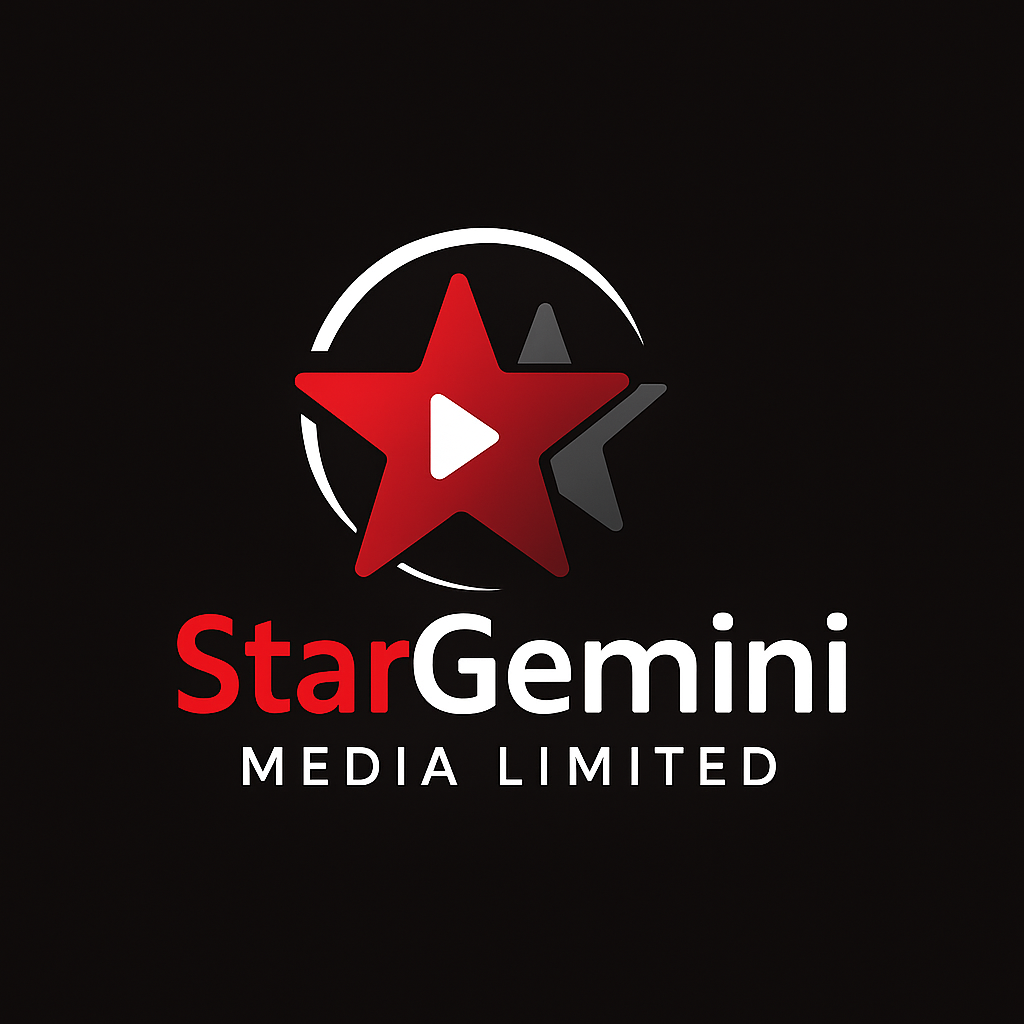 StarGemini logo on dark background
