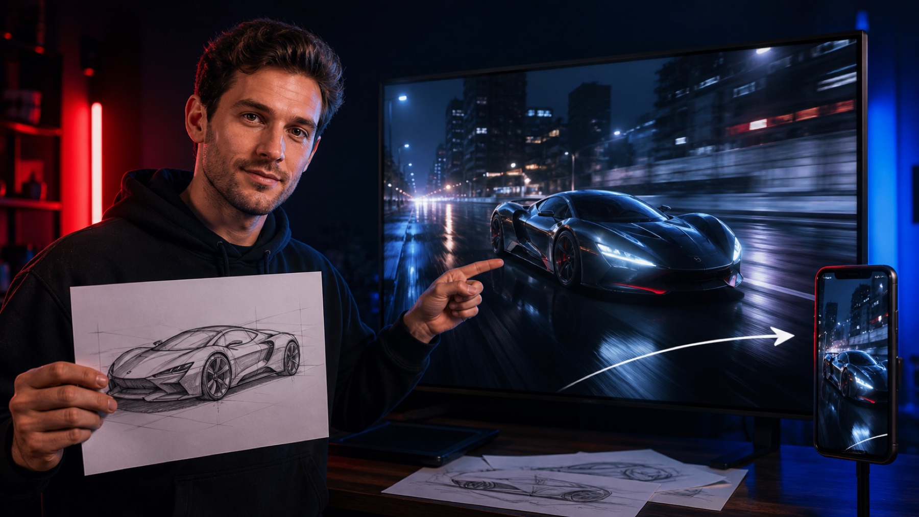 AI VFX creator workflow